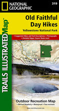Load image into Gallery viewer, National Geographic WY Old Faithful Yellowstone Map Pack Bundle TI1021129B