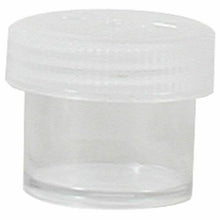 Load image into Gallery viewer, Nalgene 2oz Poly Straight-Side Wide Mouth Storage Bottle/Jar Clear w/White Lid