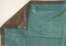 Load image into Gallery viewer, Kotap 6' X 8' Reversible Brown/Green Waterproof Poly Tarp UV Resistant