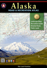 Load image into Gallery viewer, National Geographic Alaska AK Benchmark Road & Recreation Atlas BE0BENAKAT