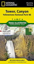 Load image into Gallery viewer, National Geographic Yellowstone Nat Park Map Bundle TI01020579B