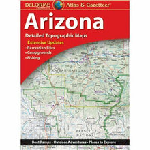 Load image into Gallery viewer, Delorme Arizona AZ Atlas & Gazetteer Map Newest Edition Topographic / Road Maps