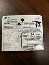 Load image into Gallery viewer, Mack's Ear Seals Shooters Ear Plugs with Neck Cord 1-Pair -26 dB Macks #11