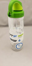 Load image into Gallery viewer, Nalgene On The Fly 24oz Water Bottle Clear w/Sprout Green OTF Cap - BPA Free