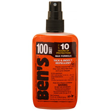 Load image into Gallery viewer, Ben's 100% DEET Insect Repellent 3.4 fl oz Pump Spray 0006-7080