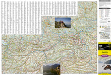 Load image into Gallery viewer, National Geographic Adventure Map Austria Europe AD00003319