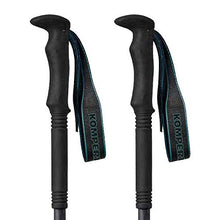 Load image into Gallery viewer, Komperdell Carbon C3 Pro Compact P-Lock Trekking Poles 1-Pair w/Straps &amp; Baskets
