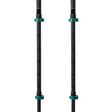 Load image into Gallery viewer, Komperdell Carbon C3 Pro Compact P-Lock Trekking Poles 1-Pair w/Straps &amp; Baskets
