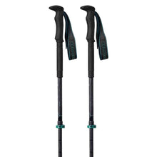 Load image into Gallery viewer, Komperdell Carbon C3 Pro Compact P-Lock Trekking Poles 1-Pair w/Straps &amp; Baskets
