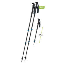 Load image into Gallery viewer, Komperdell Carbon C3 Pro Power Lock Trekking Poles 1-Pair w/Straps &amp; Baskets

