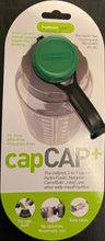 Load image into Gallery viewer, Human Gear CapCAP+ Narrow &amp; Wide Mouth Bottle Cap Nalgene CamelBak Forest Green/Gray HG0520-MDGRN
