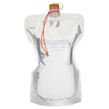 Load image into Gallery viewer, Evernew Water Carry 2000ml Flexible Water Carrier / Bottle w/Attached Cap &amp; Cord

