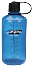 Load image into Gallery viewer, Nalgene Narrow Mouth Sustain 32 oz Bottle Slate Blue w/Black Cap
