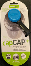 Load image into Gallery viewer, Human Gear CapCAP+ Narrow &amp; Wide Mouth Bottle Cap Nalgene CamelBak Light Blue/Gray HG0520-LTBL
