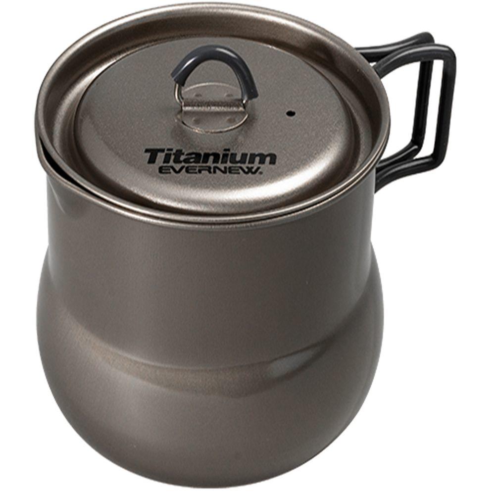Evernew Titanium Ti Ultralight Tea Pot 500 500ml w/Pour Spout/Lid/Handles ECA545