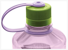 Load image into Gallery viewer, Nalgene Narrow Mouth Sustain 32 oz Bottle Dove Gray w/Green Cap
