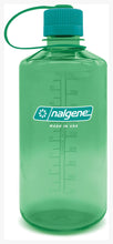 Load image into Gallery viewer, Nalgene Narrow Mouth Sustain 32 oz Bottle Parrott Green w/Green Cap
