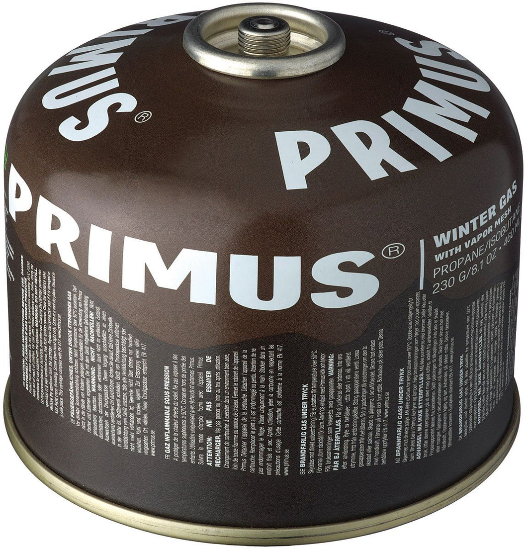 Primus Winter Gas 230g Canister Vapor Mesh Cold Weather Butane Propane Blend