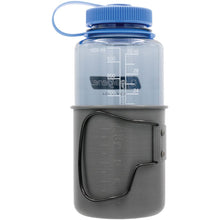 Load image into Gallery viewer, Olicamp Space Saver Mug Black &amp; Nalgene 32oz Wide Mouth Gray/Blue Water Bottle Combo
