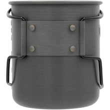 Load image into Gallery viewer, Olicamp Space Saver Mug Black &amp; Nalgene 32oz Wide Mouth Gray/Blue Water Bottle Combo
