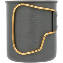 Load image into Gallery viewer, Olicamp Space Saver Mug Gold &amp; Nalgene 32oz Wide Mouth Olive Water Bottle Combo
