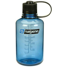 Load image into Gallery viewer, Nalgene Narrow Mouth Sustain 16 oz Bottle Slate Blue w/Black Cap
