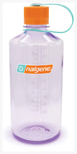 Load image into Gallery viewer, Nalgene Narrow Mouth Sustain 32 oz Bottle Amethyst w/Orange Cap
