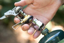 Load image into Gallery viewer, Kovea LPG Brass Adapter - Iso-Butane Canister to Propane Tank Converter
