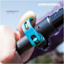 Load image into Gallery viewer, Komperdell Explorer Contour Power-Lock Trekking Poles 1-Pair w/Straps &amp; Baskets
