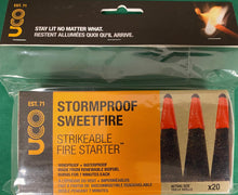 Load image into Gallery viewer, New UCO Stormproof Sweetfire Firestarter 20-Pack MT-SM-SFP

