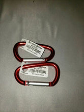 Load image into Gallery viewer, Liberty Mountain Multi-Biner 60mm (2.36&quot;) HA Aluminum Carabiners Red 2-Pack
