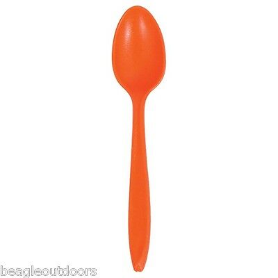 Liberty Mountain Cutlery Ultralight / Tough Polycarbonate Teaspoon Orange