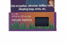 Load image into Gallery viewer, Kenyon K-Tape 3&quot; x 18&quot; Navy Blue Taffeta Nylon Adhesive-Backed Repair Tape
