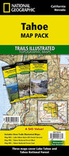 Load image into Gallery viewer, National Geographic CA NV Tahoe National Forest Map Pack TI01021198B
