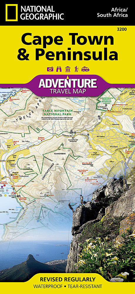National Geographic Adventure Map Cape Town & Surrounds AD00003200