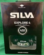 Load image into Gallery viewer, Silva Explore 4 Headlamp 400 Lumen Flashlight w/Batteries 37822
