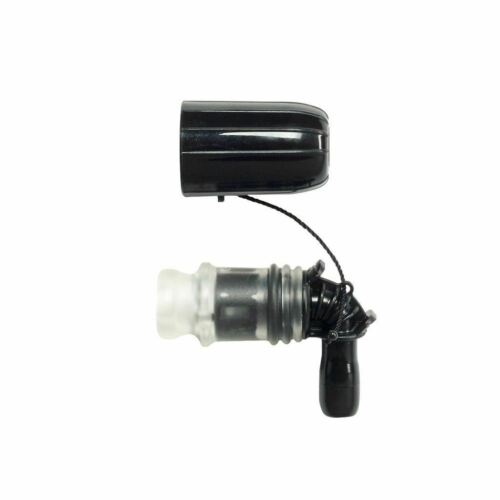 Caribee Replacement High Flow Mouth Piece Bite Valve w/Cover - Fits 1/4