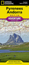 Load image into Gallery viewer, National Geographic Adventure Map Pyrenees &amp; Andorra, Spain/France Europe AD00003308
