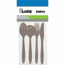 Load image into Gallery viewer, Olicamp Knife-Fork-Teaspoon-Soupspoon BPA-Free Utensil Ultralight Cutlery 4-Pack
