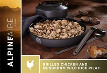 Load image into Gallery viewer, AlpineAire Grilled Chicken &amp; Mushroom Rice Pilaf Freeze Dried Food Pouch 60350
