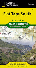 Load image into Gallery viewer, National Geographic CO Flat Tops Wilderness GMU Map Pack Bundle TI1021179B
