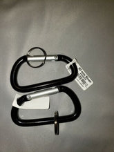 Load image into Gallery viewer, Liberty Mountain Multi-Biner 80mm (3.15&quot;) HA Aluminum Carabiners Black 2-Pack

