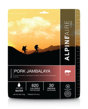 Load image into Gallery viewer, AlpineAire Spicy Pork Jambalaya w/Rice Freeze Dried Camping Food Pouch 60600
