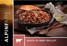 Load image into Gallery viewer, AlpineAire Santa Fe Beef Skillet Freeze Dried Camping Food Pouch 60435
