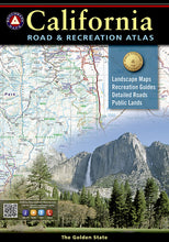 Load image into Gallery viewer, National Geographic Benchmark California Road &amp; Recreation Atlas Map BE0BENCAAT
