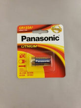 Load image into Gallery viewer, Panasonic CR123A Lithium 3V Camera Photo Battery 1-Pack CR17345-DL/EL123A-K123A
