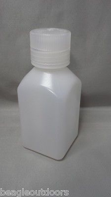 Nalgene Ultralite Narrow Mouth 8oz BPA-Free HDPE Square Storage Bottle