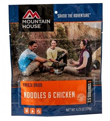 Mountain House Noodles & Chicken 2-Serving Entree Freeze Dried Camping Food
