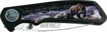 Load image into Gallery viewer, Rivers Edge Lock Blade Brown Bear Knife w/2.5&quot; Stainless Steel Blade &amp; Belt Clip

