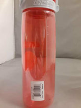 Load image into Gallery viewer, Nalgene On The Fly 24oz Water Bottle Clear Coral Pink w/Frost OTF Cap - BPA Free
